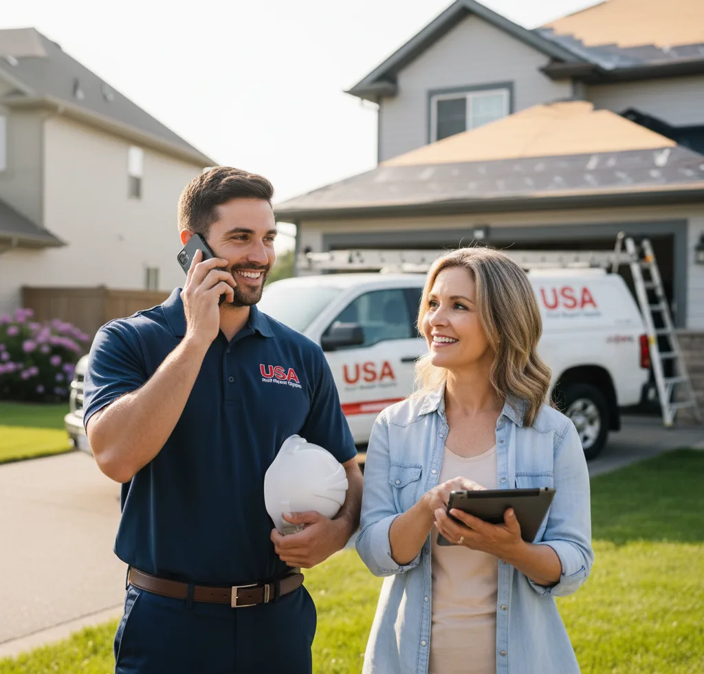USA Roof Repair Experts customer support in Tigard